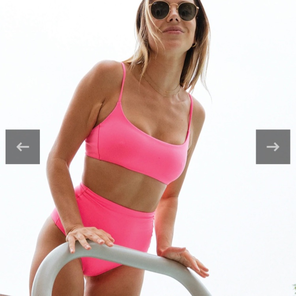 Left On Friday Pink Bikini Swimsuit